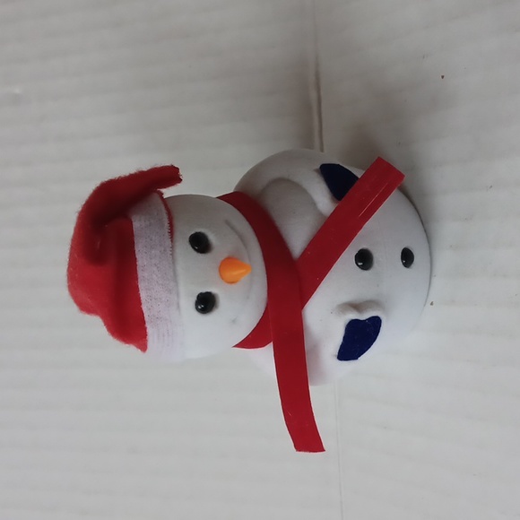 4/$30 Snowman Jewelry Box (Missing Pom Pom) - Picture 1 of 7